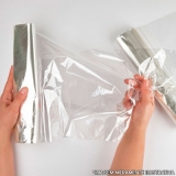 comprar saco de plástico transparente Floramar