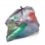 saco de lixo transparente para coleta seletiva Buritis